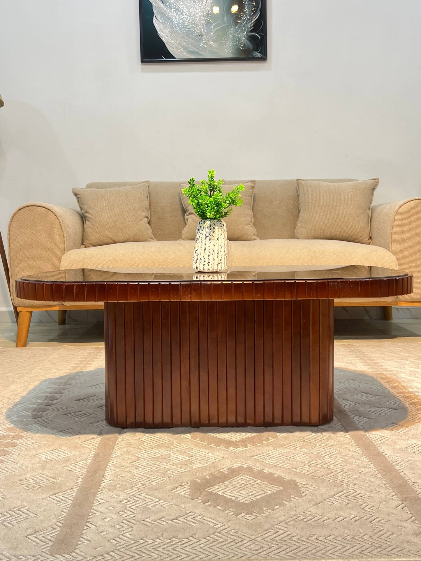 table basse 1 piece