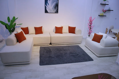 Canapé White Dream 6 places