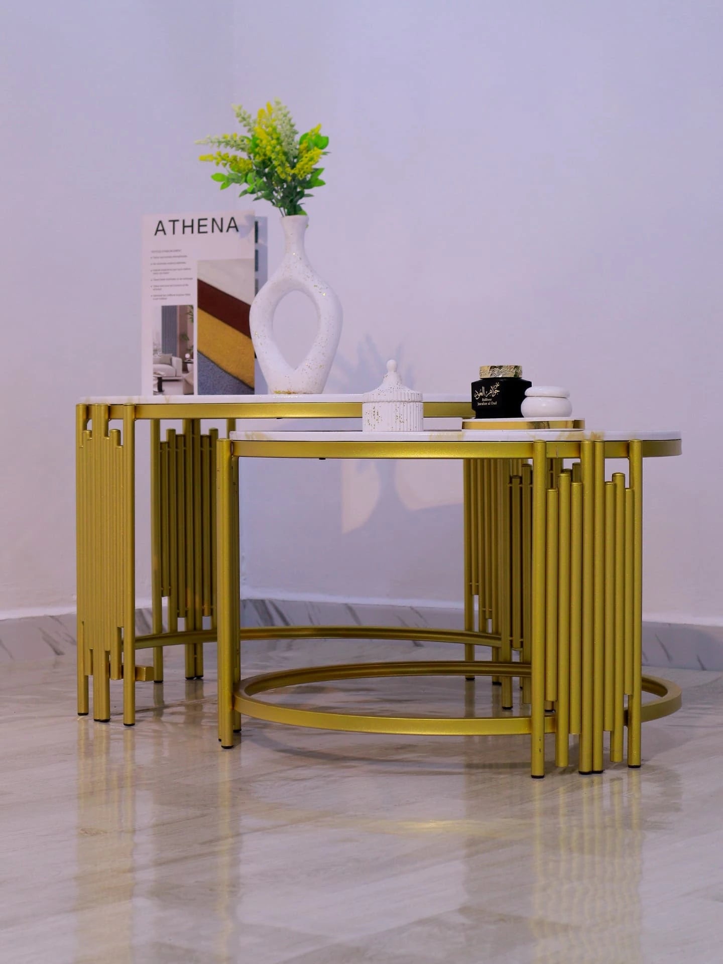 Table basse 2 pièces — Modèle 1